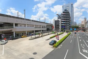 王子駅前の写真