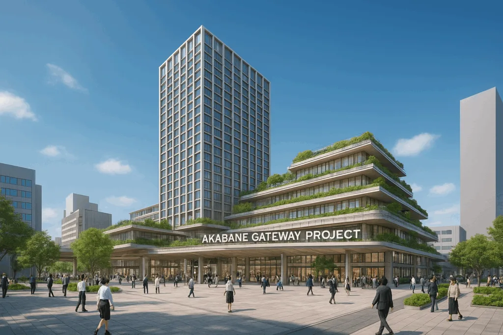 赤羽台ゲートウェイ計画のイメージ