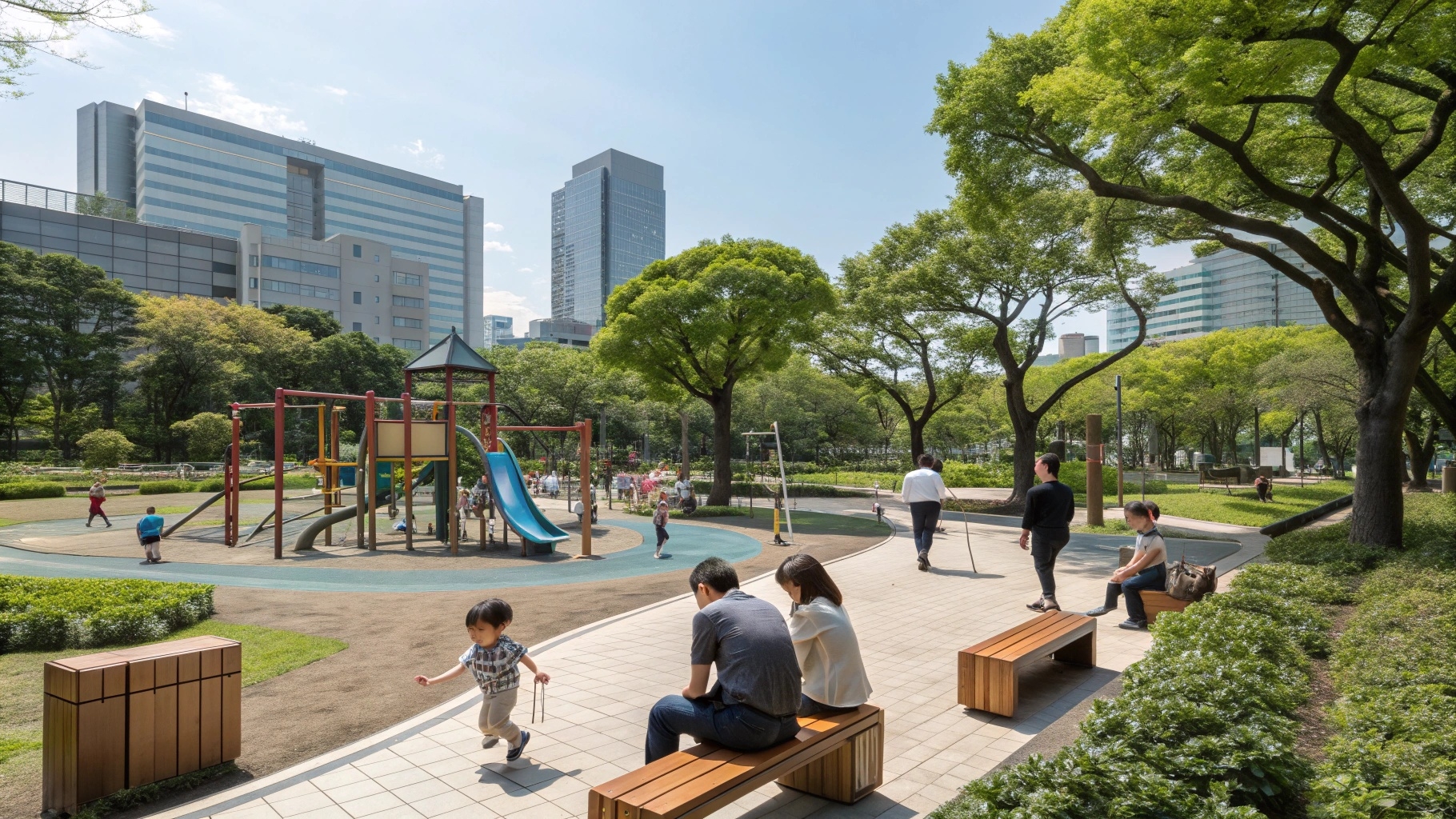 赤羽の公園 - 家族で楽しめる緑豊かな環境