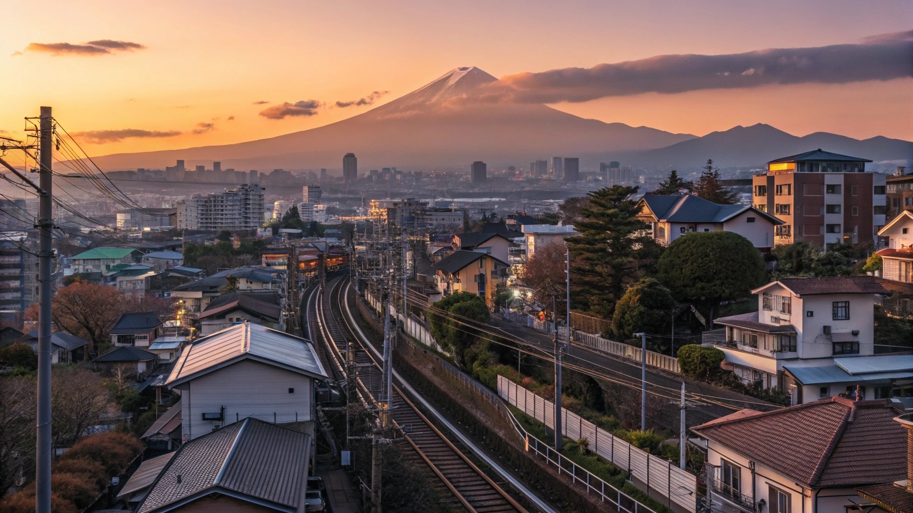 赤羽の夕暮れ - 未来に向けて発展し続ける街