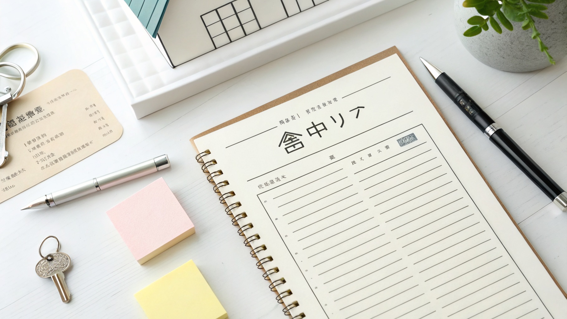 リースバック契約書のチェックイメージ（チェックリスト）